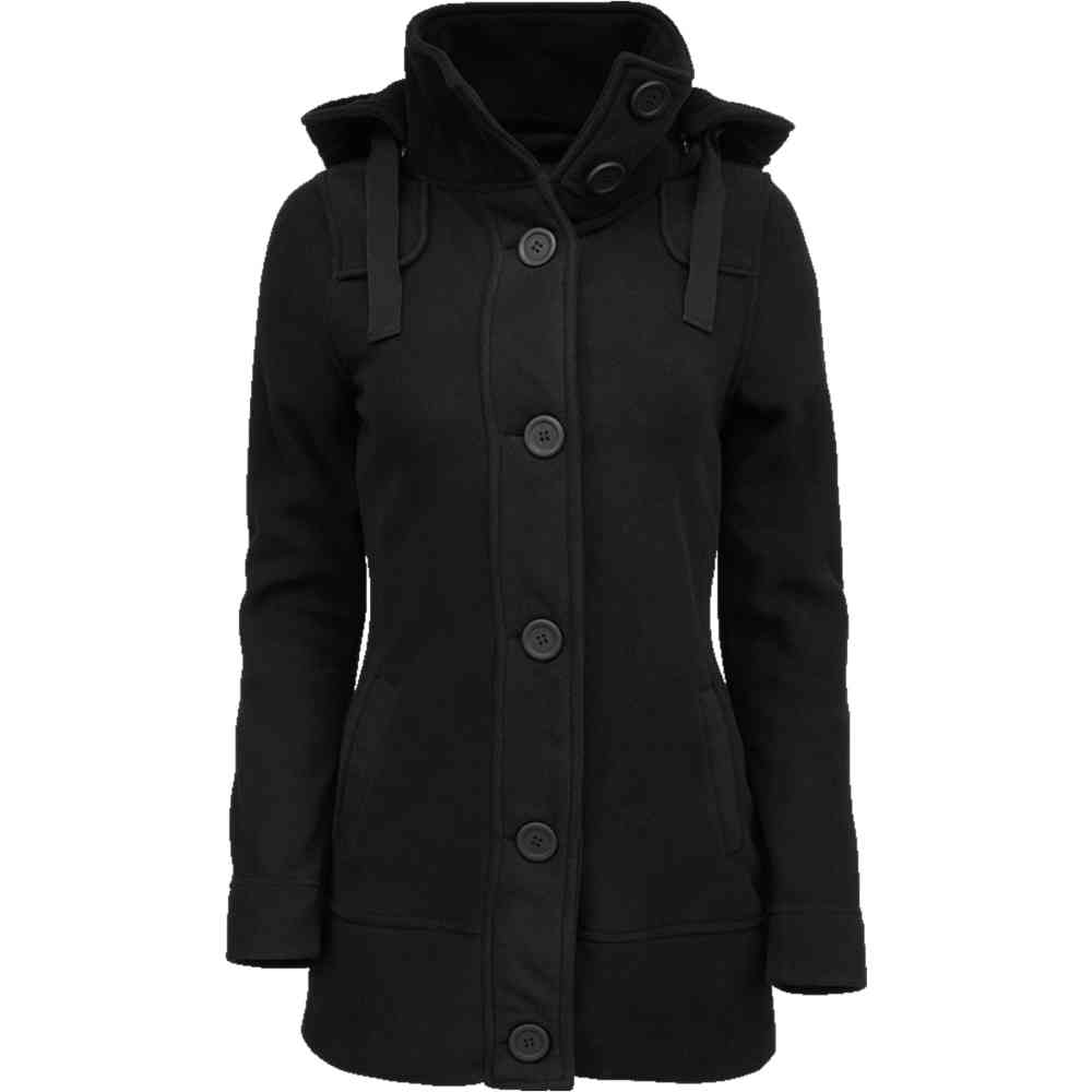 Brandit - Women Square Fleece Veste - Noir